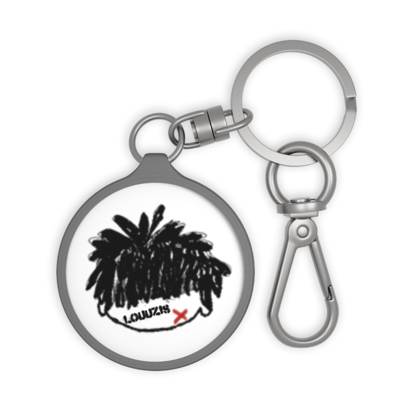 They Hate Louuzis Keyring Tag