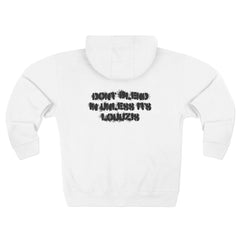 Dont Blend In Unless It's Louuzis Zip Hoodie